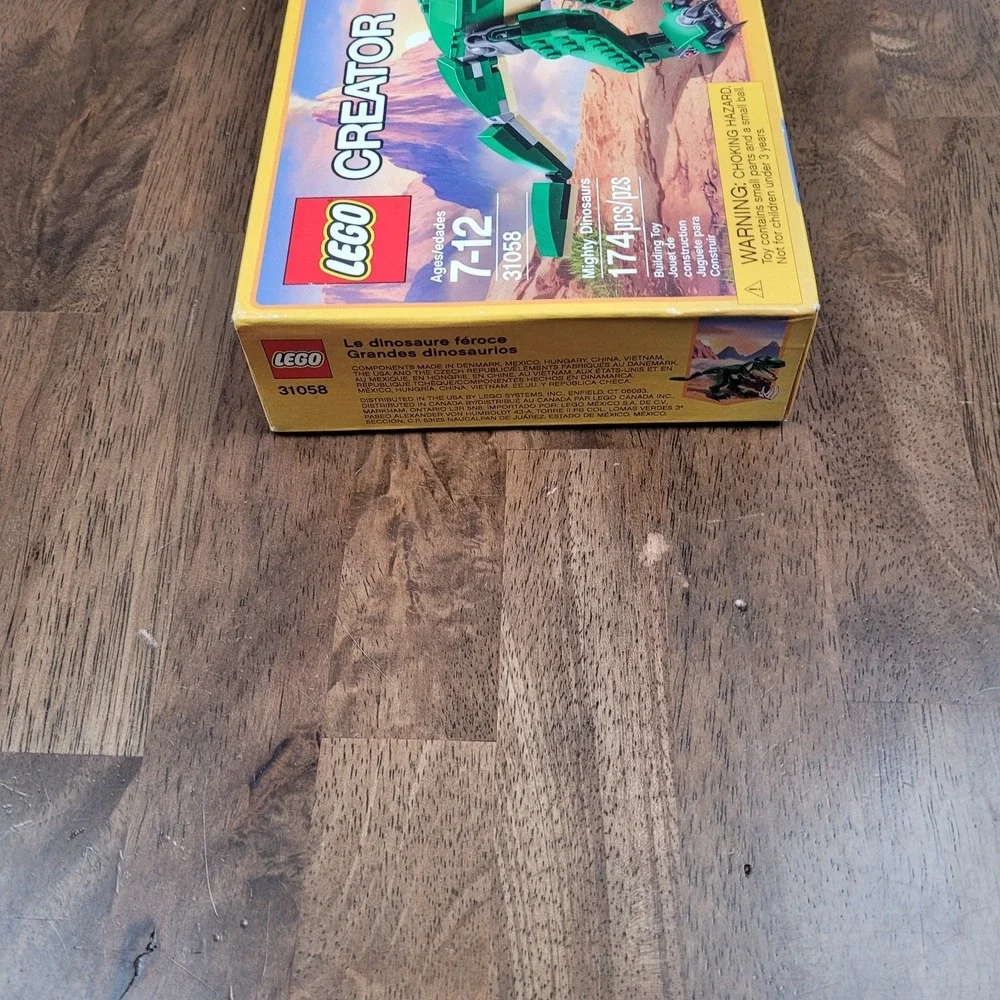 LEGO Creator Set #31058 Mighty Dinosaurs 3-in-1 Building Toy 174 pcs NIB Retired